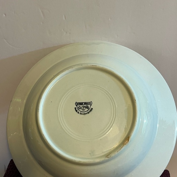 VINTAGE RARE DITMAR URBACH Z FLORAL/BIRD PORCELAIN BOWL PREOWNED - Picture 9 of 10